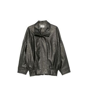 System Grey Jackets - Biker Jackets Women